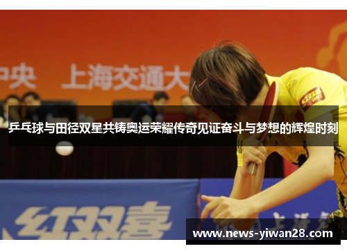 乒乓球与田径双星共铸奥运荣耀传奇见证奋斗与梦想的辉煌时刻