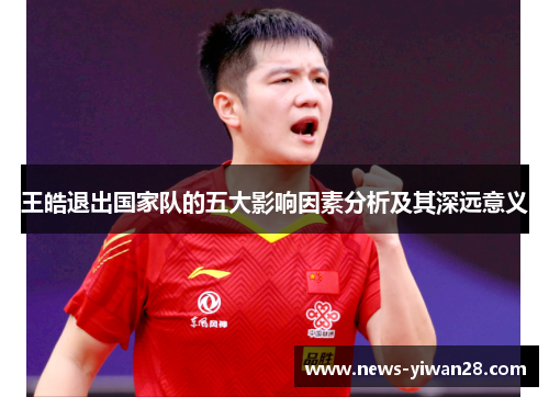 王皓退出国家队的五大影响因素分析及其深远意义